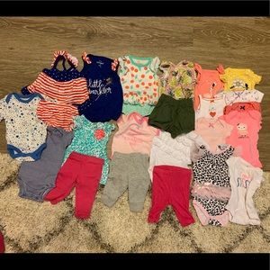 Newborn girl clothes